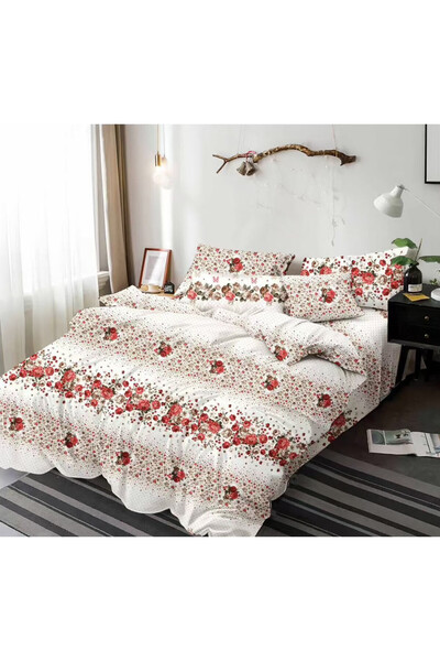 Pucioasa Lenjerie Matrimoniala, Finet Pucioasa, 4 Piese, Cearceaf Pat cu Elas...