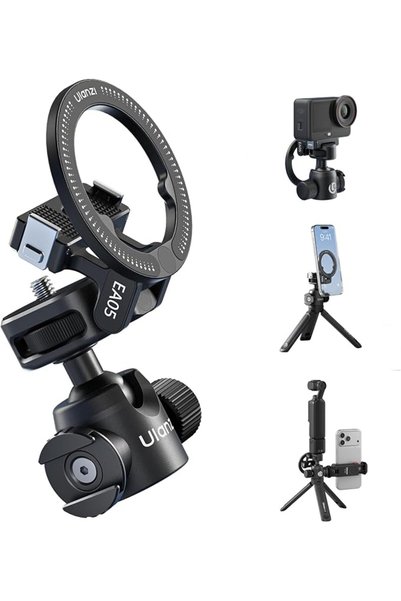 ULANZI Select ULANZI EA05 3-in-1 Multifunctional Ball Head, Tripod Ball Head ...