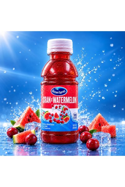 Ocean Spray عصير الكرانبري والبطيخ CRANBERRY WATER MELON JUICE