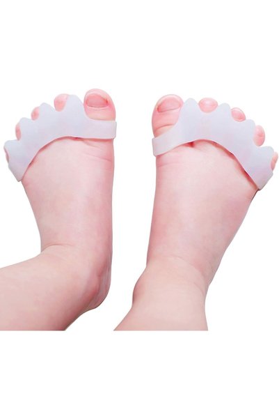 ASKIND قطعتان من أحدث إصدار من فواصل أصابع القدم المصنوعة من الجل للأطفال وفا...