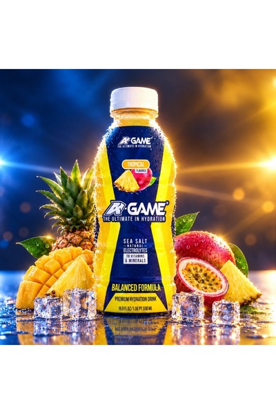 A-Game مشروب ترطيب بنكهة الفواكة الاستوائية TROPICAL HYDRATION DRINK