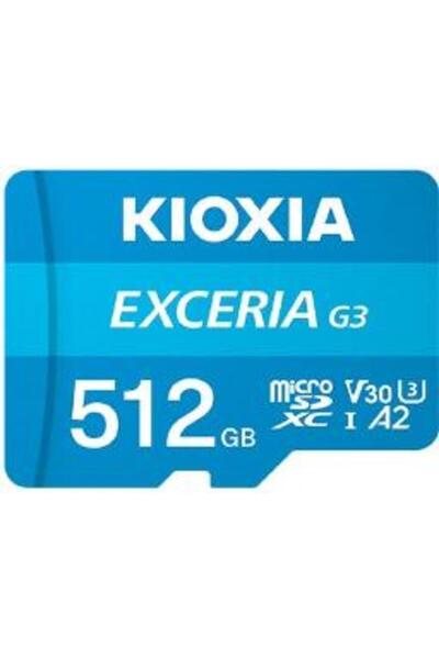 Kioxia 512 GB EXCERIA G3 UHS-I C10 MicroSD (LMEX3L512GG2)