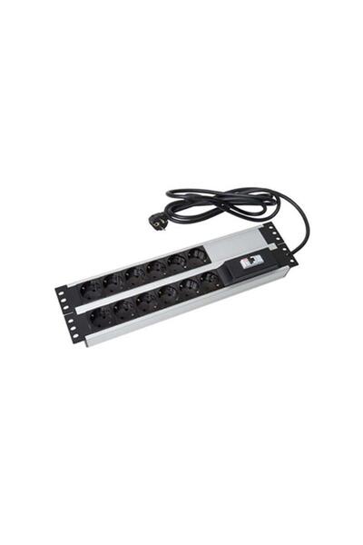 URANIUM 19" 2U 9-Outlet Fused Aluminum Rack-Mount Power Distribution Unit (PDU)