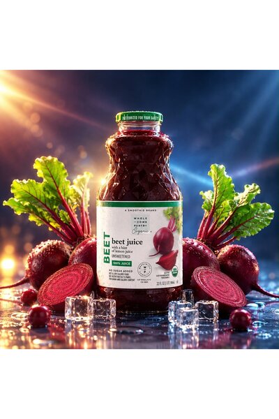 Wholesome Pantry عصير الشمندر العضوي 100% BEET JUICE