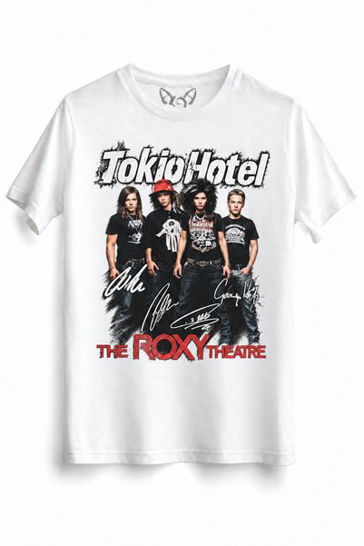 Alfa Tshirt Tokio Hotel The Roxy Theatre DTG-Printed T-Shirt