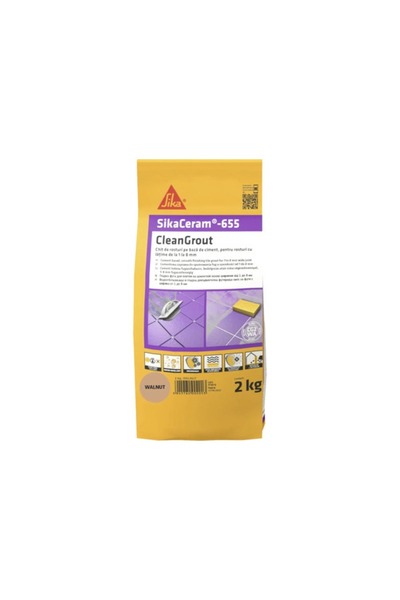 Sika Chit de rosturi gresie și faianță SikaCeram 655 CleanGrout Walnut, 2 kg
