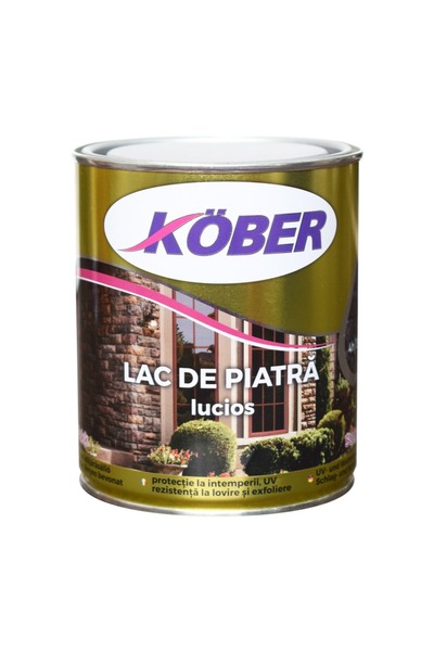Kober Lac pentru piatră maro, 0.75 l