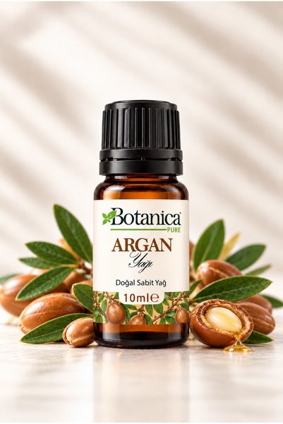 Botanica Pure Argan Oil 10 ml 100% Pure Cold-Pressed Argan Oil, Hair and Skin...