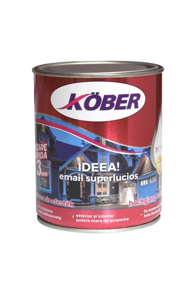 Kober Email superlucios Ideea brun 8017, 0.75 l