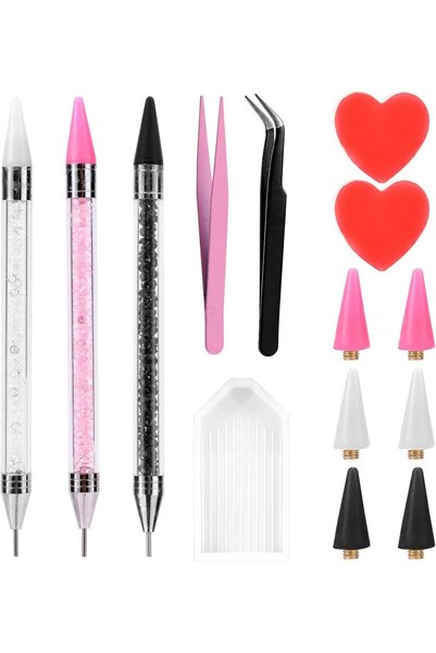 KOWVOWZ 14PCS Rhinestone Picker Tool, Bedazzling Rhinestone Picker Tool Kit I...