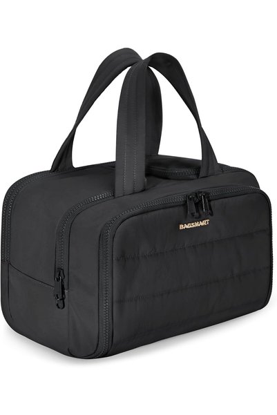 BAGSMART TBAGSMART Travel Toiletry Bag, Lightweight Large Wide-open Toiletry ...