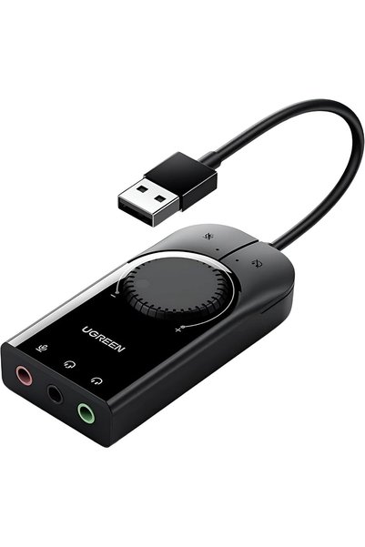 Ugreen Harici USB Ses Kartı, 15 Cm