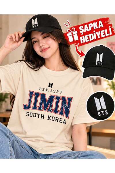 barsdepo JIMIN BTS Printed T-Shirt, Premium Quality, Unisex, Kids/Adults (Com...