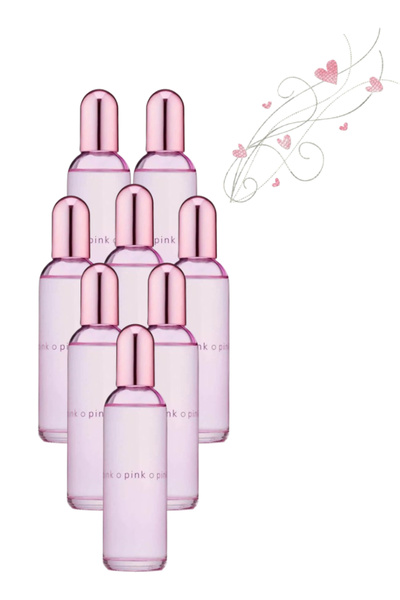 Colour Me 8 عبوات عطر وردي، سعة 100 مل.