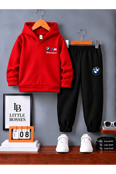 LB little bosses طقم رياضي للأطفال مناسب لفصل الشتاء، تصميم محايد للجنسين (BM...