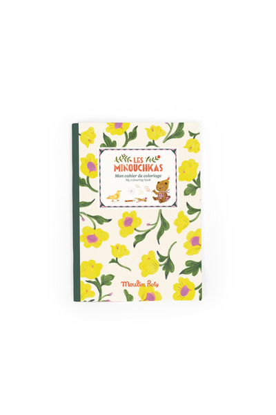 Moulin Roty Carte de colorat Minouchkas,