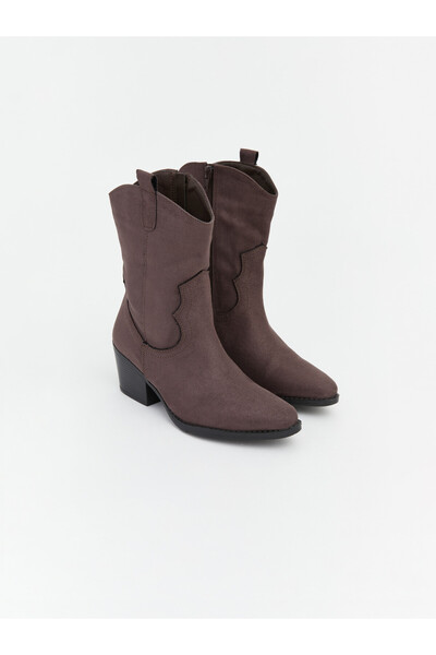LC Waikiki Two Mt Shop Quality Lcw Steps Brown Women's Boots