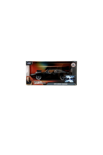 Simba Jada fast and furious masinuta metalica dodge charger 1970 negru scara ...
