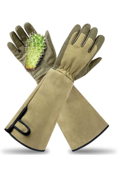 KASTWAVE Rose Pruning Gloves, Professional Thorn-Proof Gardening Gloves with ...