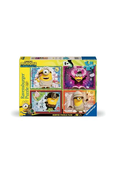 RAVENSBURGER Puzzle: Illumination's Minions & Monsters - 4x100pcs (12004353)