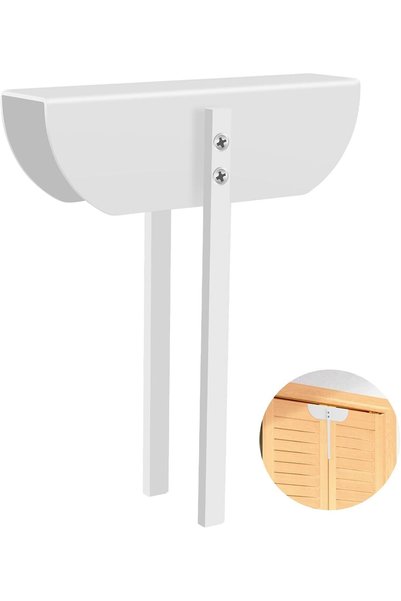 NALACAL Metal Bifold Door Lock, Double Door Child Safety Locks, Adjustable Bi...