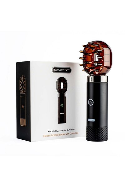 OVAST Ofast Ovs-S988 Rechargeable Electronic Hair Steamer, Black