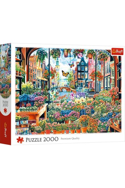 Trefl Puzzle Magazin de Flori in Amsterdam 2000