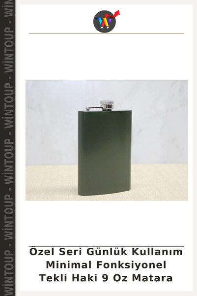 Wintoup Special Edition Everyday Use Minimal Functional Single Khaki 9-Ounce ...