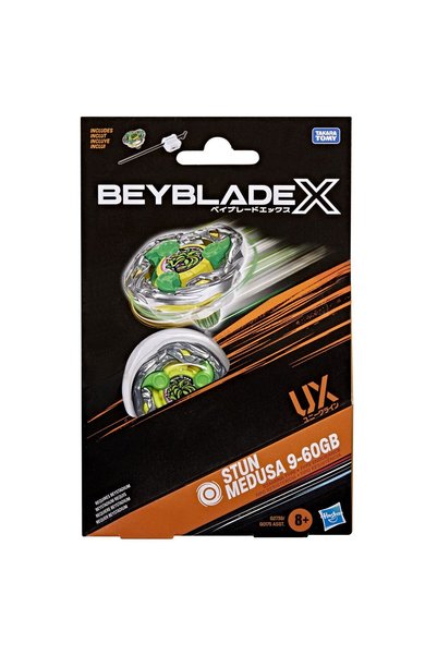 Hasbro Beyblade X Let it Rip Set Lansator si Roata Stun Medusa 9-60GB