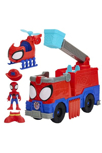 Hasbro Spidey si prietenii lui uimitori marvel rescue webs set camion de pomp...
