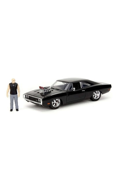 Simba Jada fast and furious set figurina dom si masinuta metalica dodge charg...