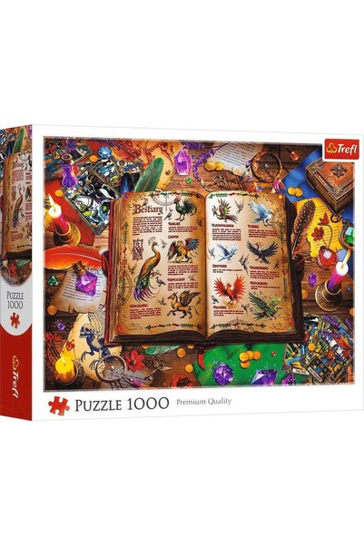 Trefl Puzzle 1000 atlasul pasarilor fantastice