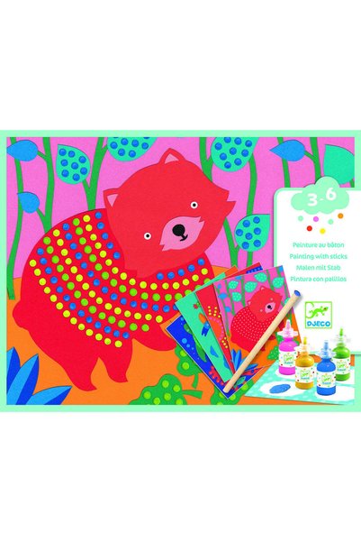 djeco Atelier creativ cu buline Pointillisme,