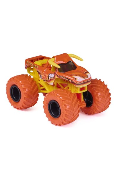 Spinmaster Monster jam speed shred masinuta metalica el toro loco scara 1 la 64