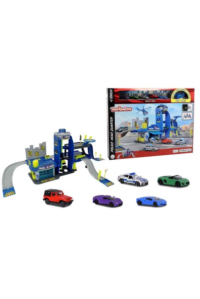 Simba Majorette creatix set sectia de politie cu sunete si lumini