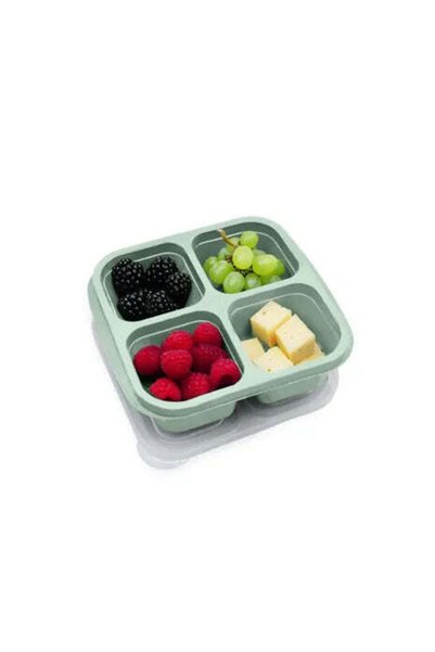 Melii Set 4 caserole silicon pentru gustari, melii, culori asortate cactus