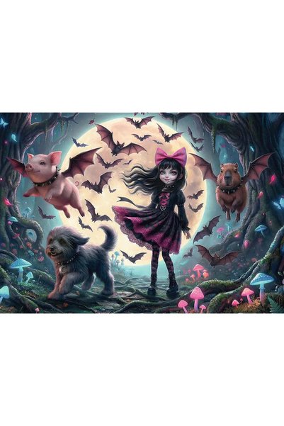 Trefl Puzzle 200 povesti infricosatoare de pe luna