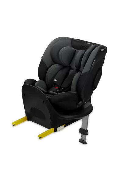 Kinderkraft Scaun auto i-fix, i-size 40-150 cm, negru grafit