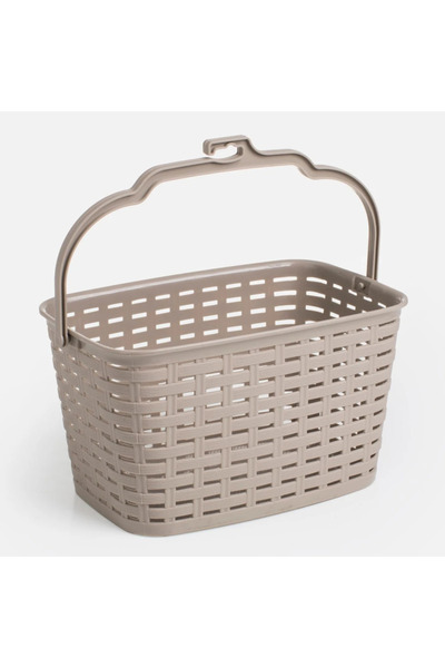 Belora Beige Basket for Clothes Hooks 22.5x15x12.8cm