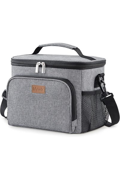 Lifewit Thermal Meal Holder Bag 15L (24 Cans), Small Portable Cooler Bag, Wat...