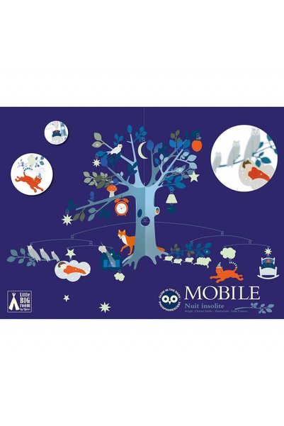 djeco Decoratie mobila camera copilului Noapte buna,
