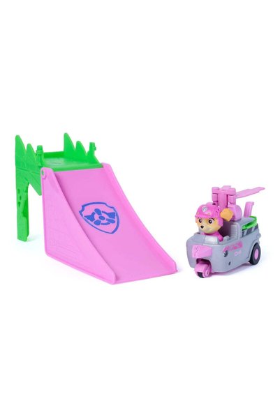 Spinmaster Patrula catelusilor filmul cu dinozauri set vehicul cu rampa si fi...