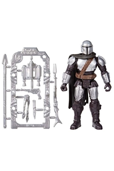 Hasbro Star wars mandalorian si grogu action verse set figurina mandalorianul...