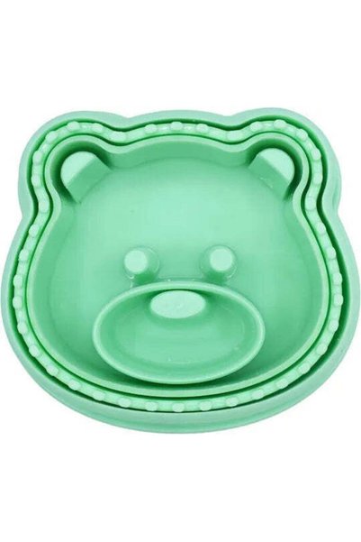 Melii 3 in 1 forme animale pentru sandwich, melii, urs