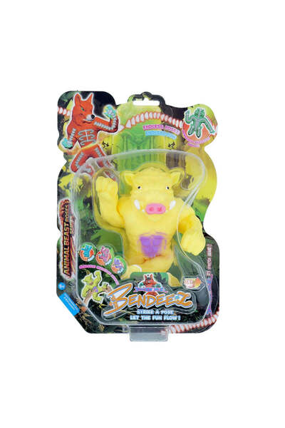 D-Toys Bendeez – Animale flexibile – Figurina Savrik – Galben