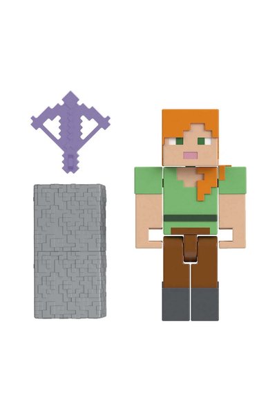 mattel Figurină bloc Minecraft Alex 8cm