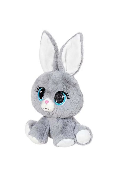 PLUSURI STIP Plus iepuras mila gri 25cm