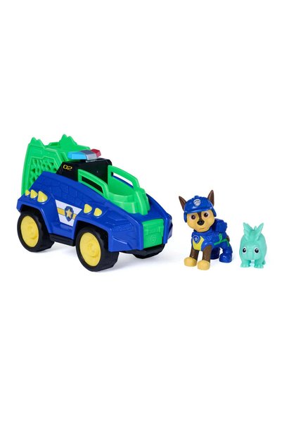 Spinmaster Patrula catelusilor filmul cu dinozauri set dino vehicul de politi...
