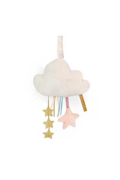 Moulin Roty Lampa de veghe si jucarie bebe Nor luminos,