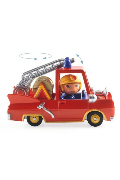 djeco Masina de pompieri Colectia Crazy Motors,